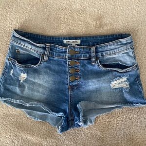 Billabong Button Up Denim Shorts